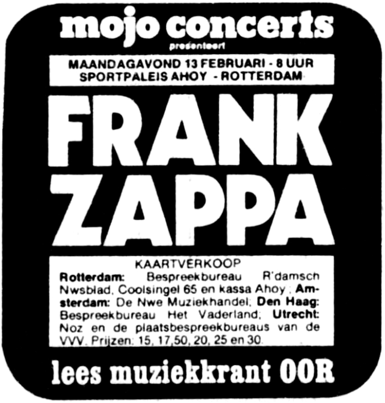 13/02/1978The Ahoy, Rotterdam, Netherlands